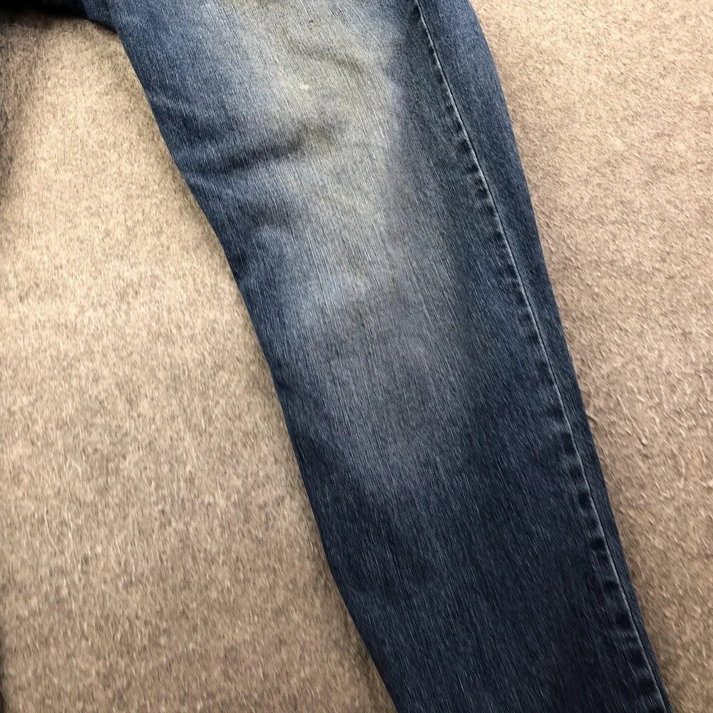 Levis 514 Jeans Mens 36x32 Blue Medium Wash Regular Straight Denim Pants Casual